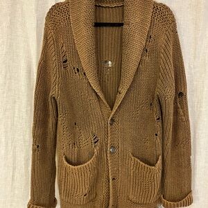 Ralph Lauren Men's Brown Knit Sweater